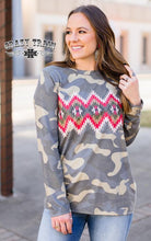 Load image into Gallery viewer, Jolly Good Camo Top