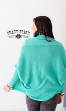 Load image into Gallery viewer, SHERIDAN CARDIGAN IN TURQUOISE
