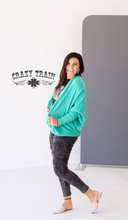 Load image into Gallery viewer, SHERIDAN CARDIGAN IN TURQUOISE
