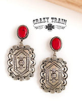 Load image into Gallery viewer, Red Ranger Earrings
