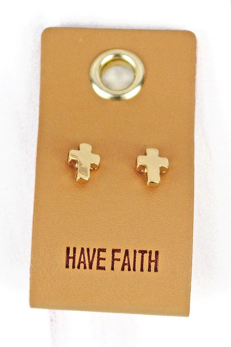 HAVE FAITH EARRINGS