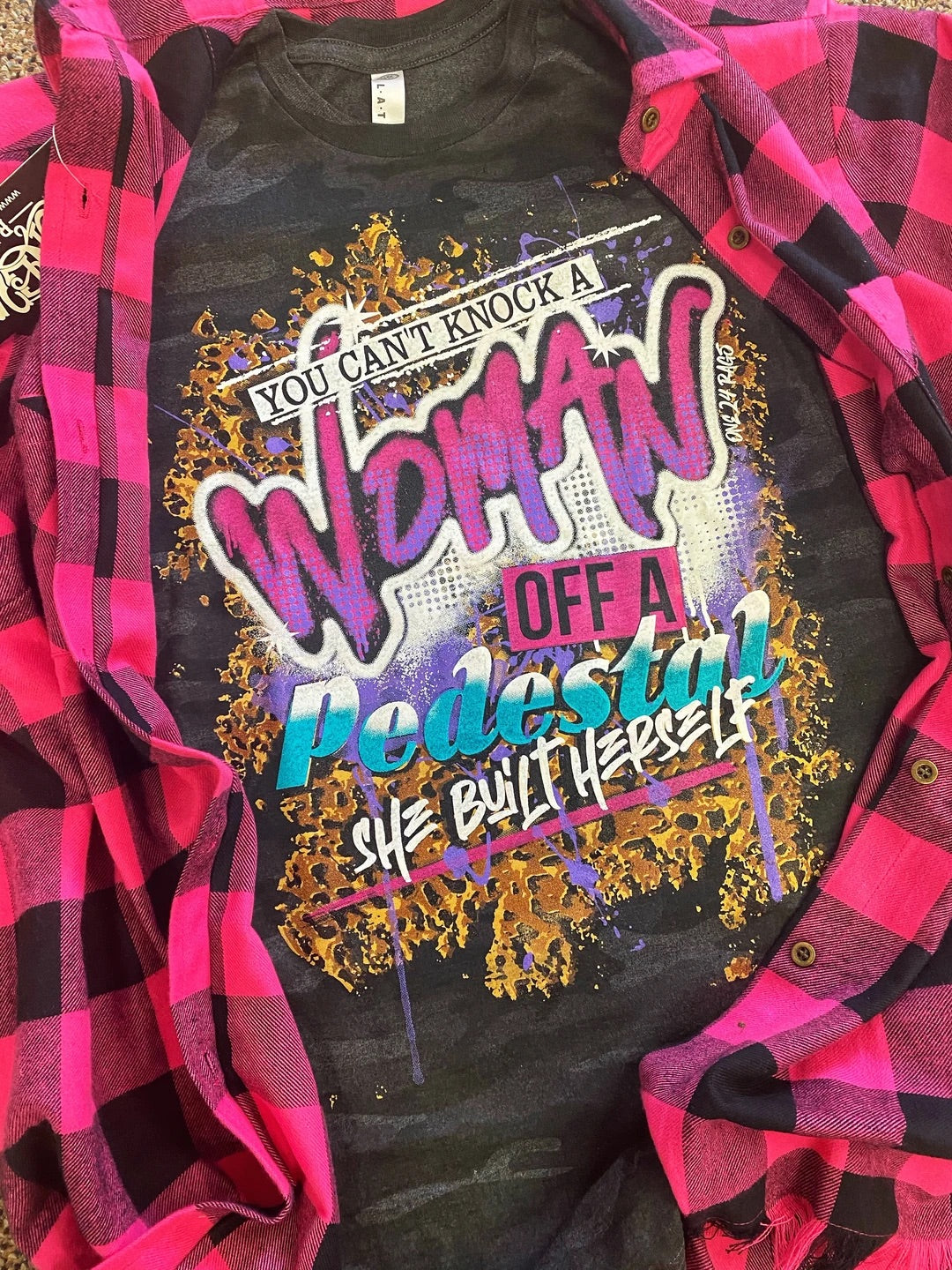 CAN'T KNOCK A WOMAN TEE