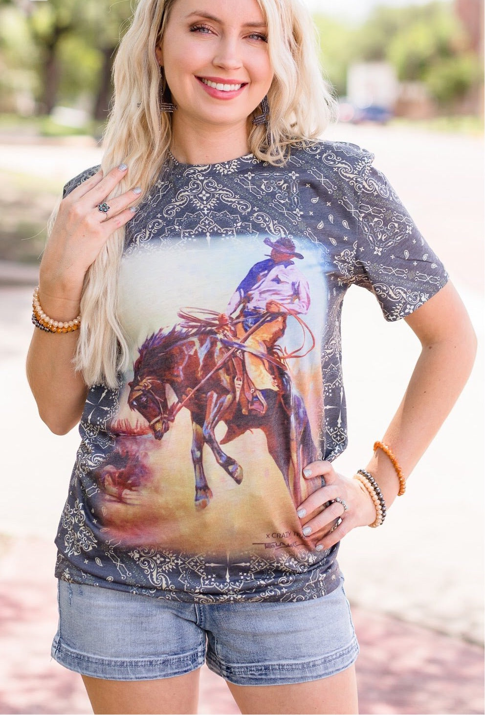 BRONC BUSTER TEE