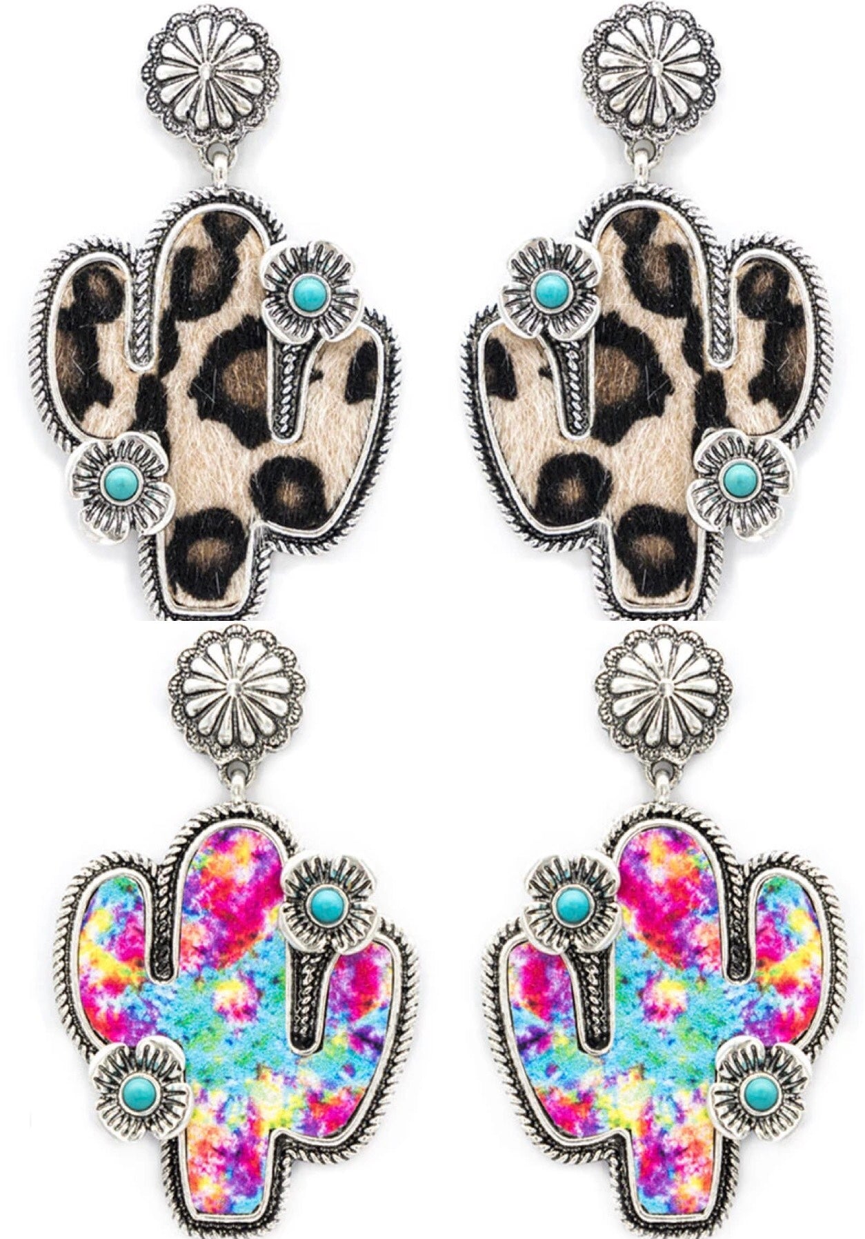 FLOWER MY CACTUS EARRINGS
