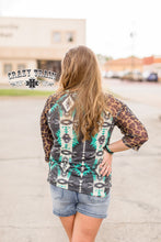 Load image into Gallery viewer, GIDDY WILD MESH RAGLAN
