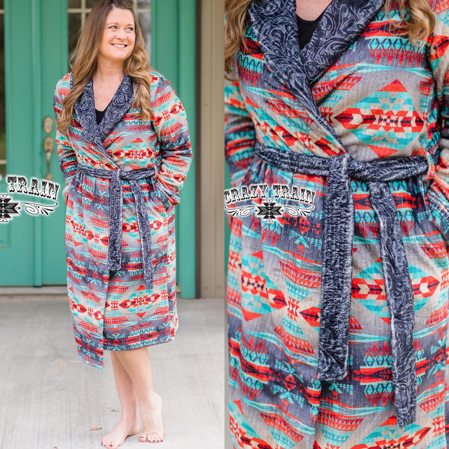 WYOMING WOMAN ROBE